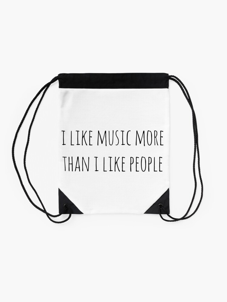 Vista alternativa de Mochila saco Música