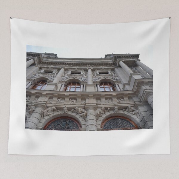 Item preview, Classical building with arches and stone decorations  designed and sold by oanaunciuleanu.