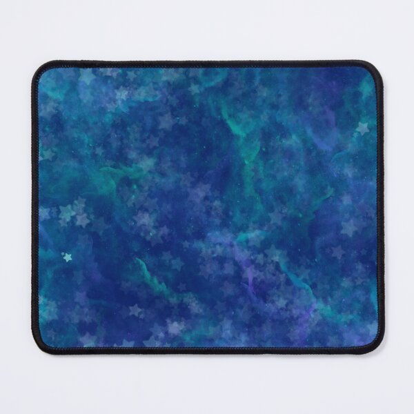 Item preview, Blue nebula universe abstract  designed and sold by Emotionville.