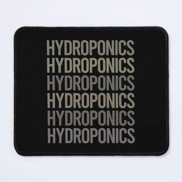Item preview, Gray Text Art Hydroponics Hydroponic designed and sold by TartSpiderWeb.