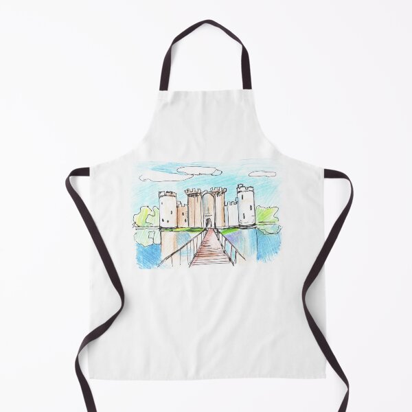 Item preview, Castle painting | Mediaval castle drawing designed and sold by lausn.
