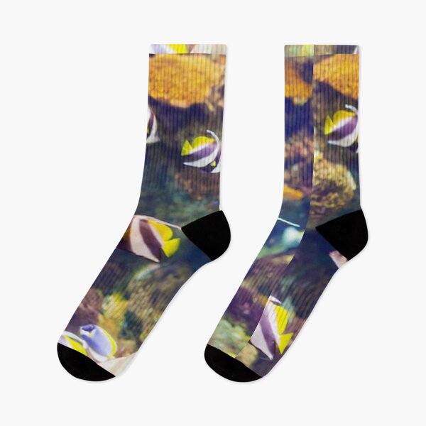 Item preview,   Cute colourful blue sea or ocean or blue water and fishes swimming design designed and sold by BEAUTY ⭐⭐⭐⭐⭐.