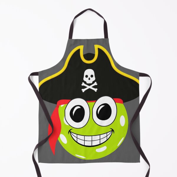 Item preview, Funny pirate pickleball face designed and sold by Lyssarien.