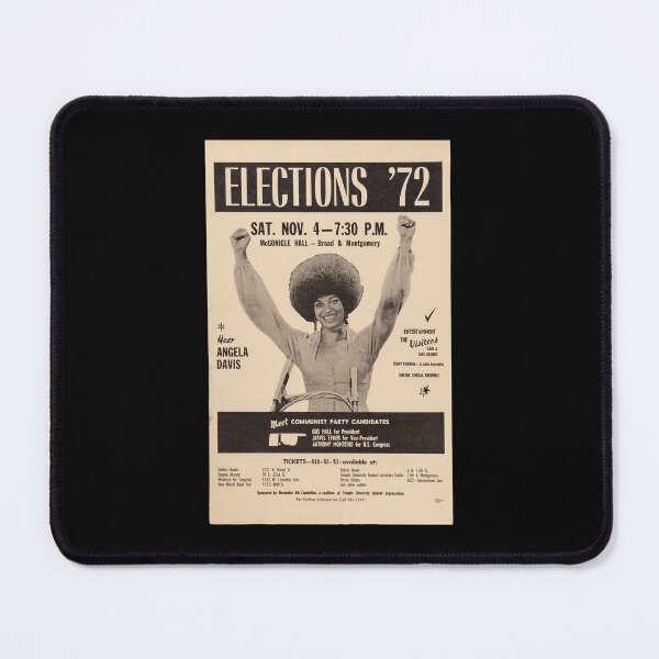 Item preview, Election 72 Angela Davis Poster Panthers Communist Gifts For Men designed and sold by Jefflewis340.