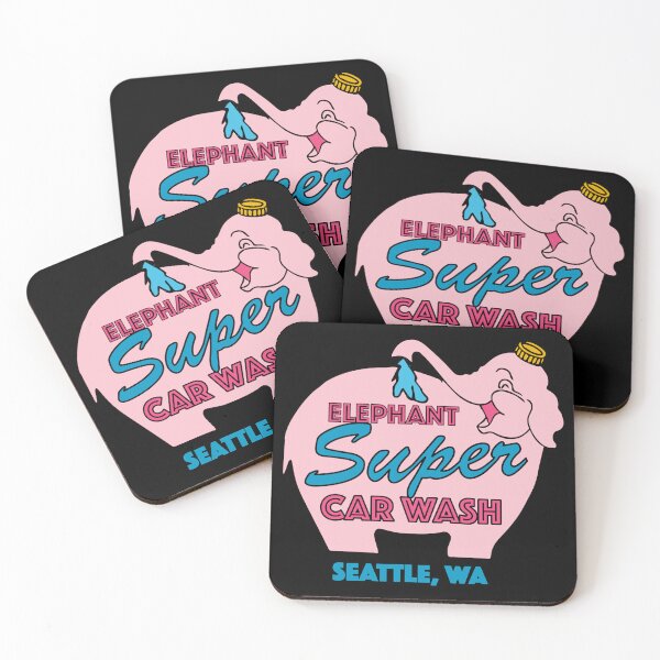 Item preview, Pink Elephant Car Wash designed and sold by FadHiang57.