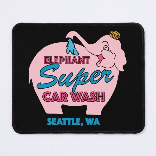 Item preview, Pink Elephant Car Wash designed and sold by FadHiang57.