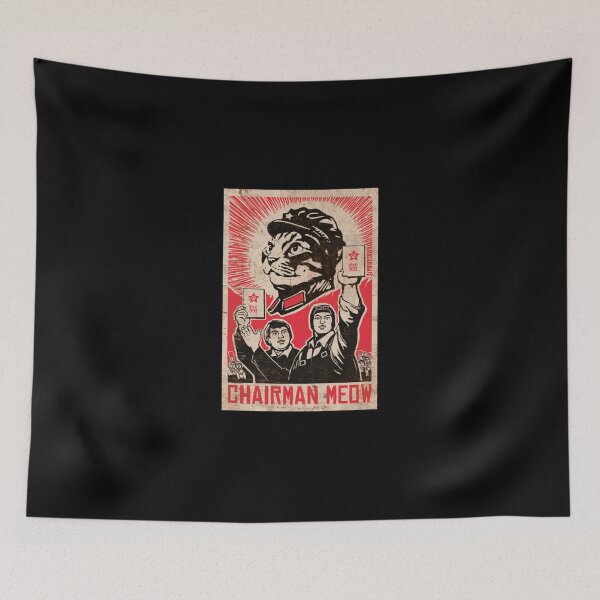 Item preview, Chine Mao mème chat miaou T-shirt essentiel designed and sold by DavidaClaesson.