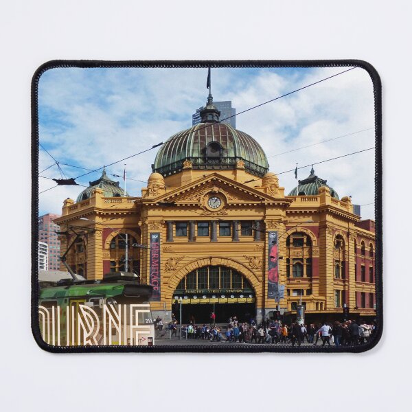 Item preview, Flinders Street Station Melbourne designed and sold by CriticalC404.