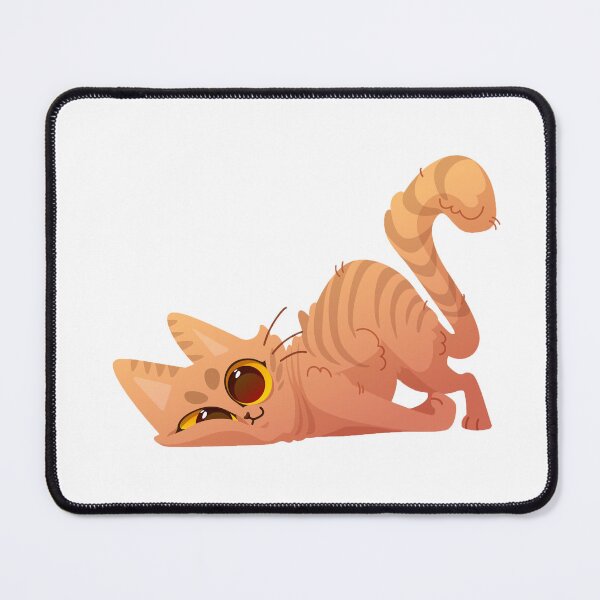 Item preview, The Cat Lies With Its Cheek Pressed To The Floor designed and sold by KandMe.