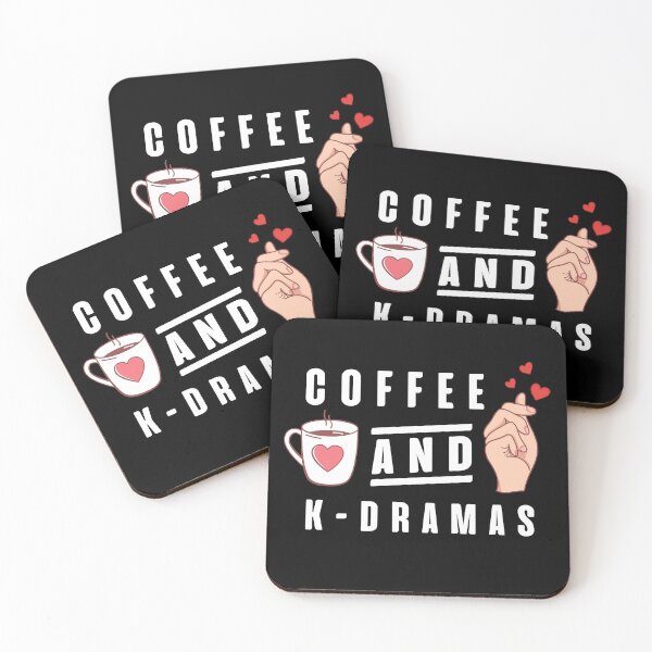 Item preview, Coffee and Korean Drama Lovers designed and sold by AngelikaC04.