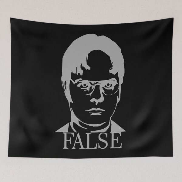 Item preview, Dwight Schrute 'False' The Office designed and sold by FadHiang57.
