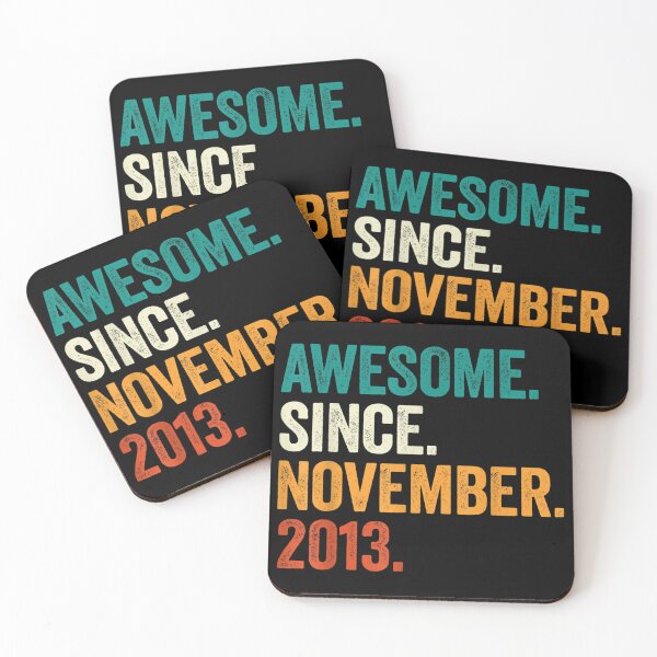Item preview, 9 Years Old Gifts Awesome Since November 2013 9th Birthday designed and sold by Holvasterlund.