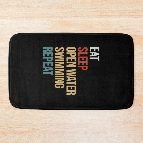 Item preview, Eat Sleep Open Water Swimming Repeat Essential T-Shirt designed and sold by angelaelilx.