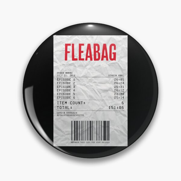 Item preview, Fleabag Season 1 Receipt designed and sold by d-obsession-k.