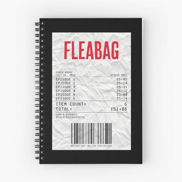 Item preview, Fleabag Season 1 Receipt designed and sold by d-obsession-k.
