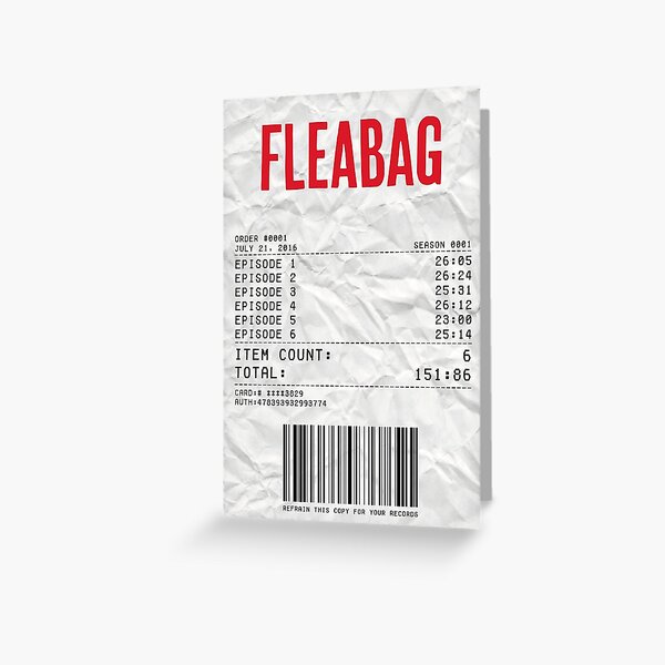 Item preview, Recibo de la temporada 1 de Fleabag designed and sold by d-obsession-k.