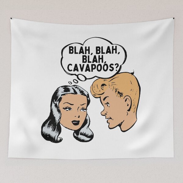 Item preview, Blah Blah Blah Cavapoos? designed and sold by SherlocksStore.