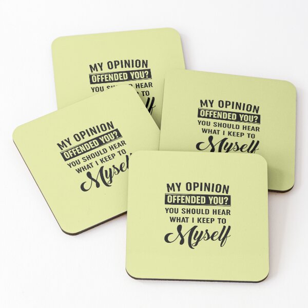 Item preview, My Opinion Offended You designed and sold by Moeez Javed.