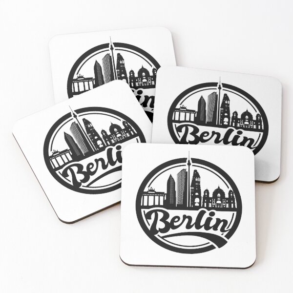 Item preview, SKYLINE BERLIN T-SHIRT Shirt Design Gift present birthday christmas designed and sold by Timcito.