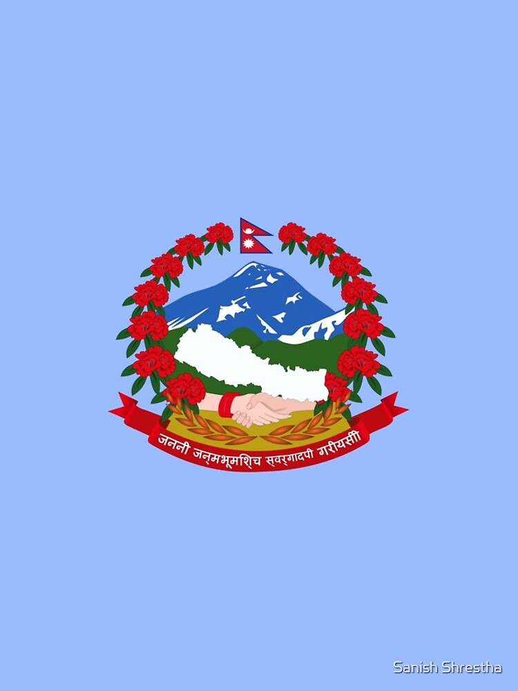 Nepal Coat Of Arms Shot Glass By World By Shotglass