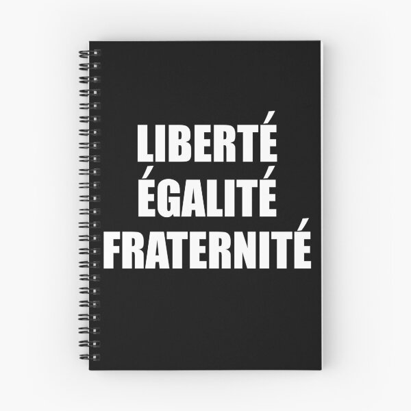 Aperçu de l'œuvre Liberté Egalité Fraternité - France Devise Français créée et vendue par TravelScientist.