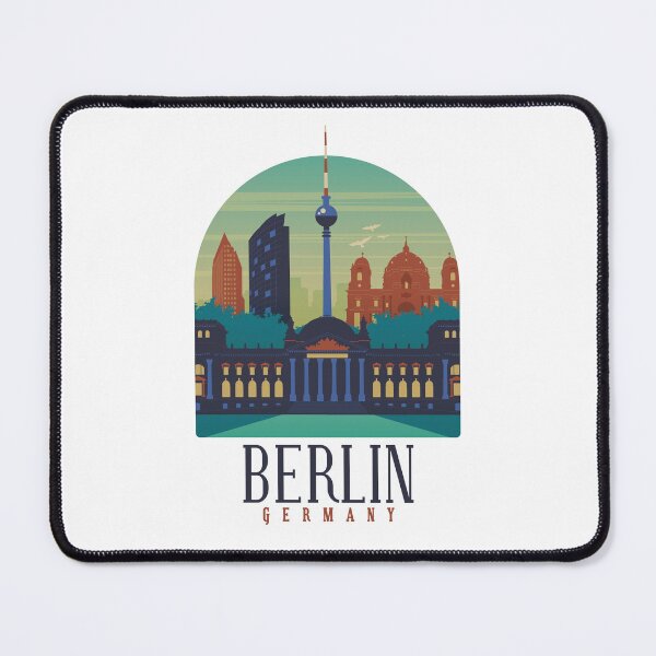 Item preview, Berlin Germany Skyline Shirt Design Gift present birthday christmas designed and sold by Timcito.