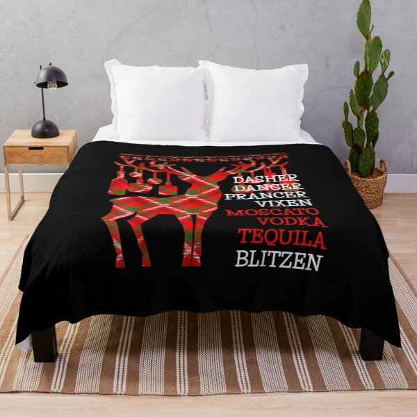 Item preview, Dasher Dancer Prancer Vixen Moscato Vodka Tequila Blitzen designed and sold by Svenbjork.