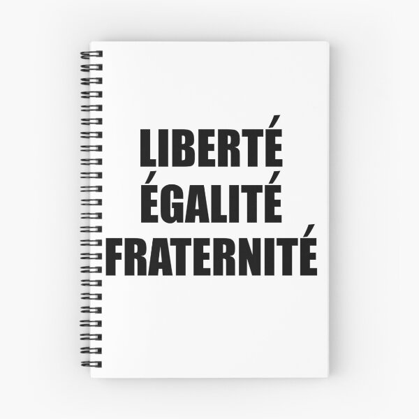 Aperçu de l'œuvre Liberté Egalité Fraternité - France Devise Français créée et vendue par TravelScientist.