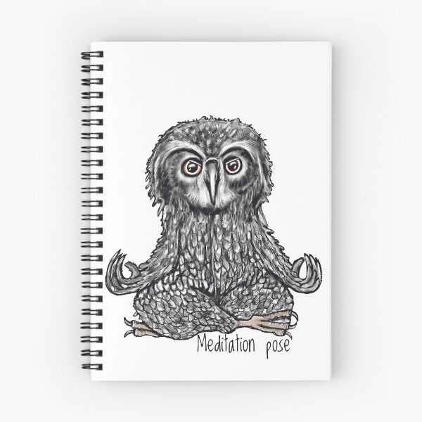 Item preview, Meditation Owl designed and sold by miarsmoller.