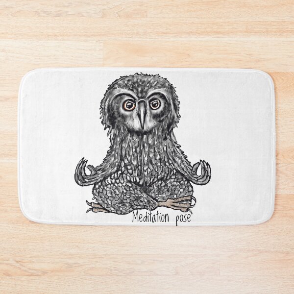 Item preview, Meditation Owl designed and sold by miarsmoller.