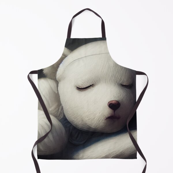 Item preview, Oso de peluche blanco durmiendo designed and sold by ARTIMITY.