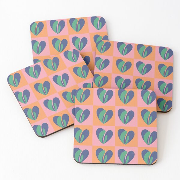 Item preview, Checkers and hearts designed and sold by Lotta Wanner.