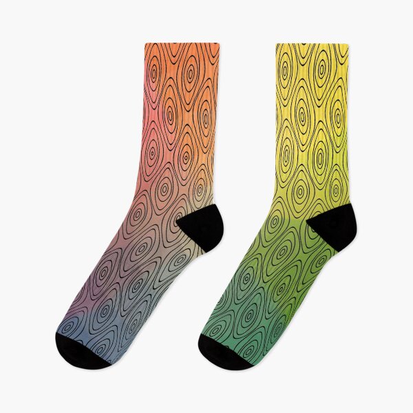 Artikelvorschau, Regenbogen-Ovale entworfen und verkauft von LPDesignsUK.