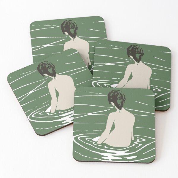 Item preview, Female Sitting in Water - Ichijo Narumi designed and sold by I-Cant-We-Can.