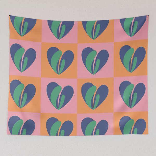 Item preview, Checkers and hearts designed and sold by Lotta Wanner.