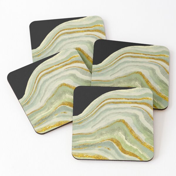 Item preview, Green gold marble designed and sold by tee-centric.