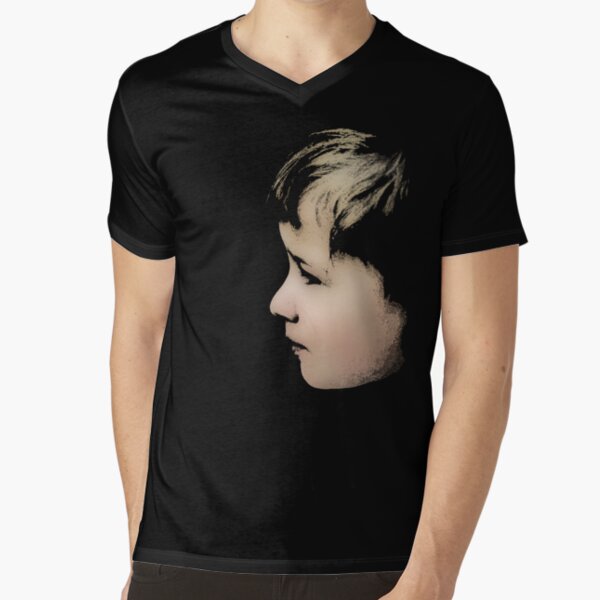 Little boy (T-Shirt & iPhone case) V-Neck T-Shirt