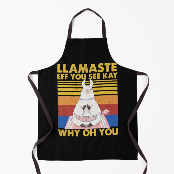 Item preview, Llamaste EFF You See Kay Why Oh You funny yoga vintage cute designed and sold by elizabethdawnn.