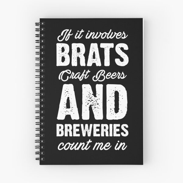 Item preview, Brats, Craft Beers and Breweries designed and sold by kjanedesigns.