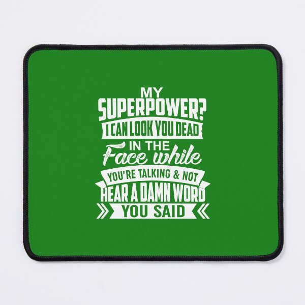 Item preview, My Superpower designed and sold by Moeez Javed.