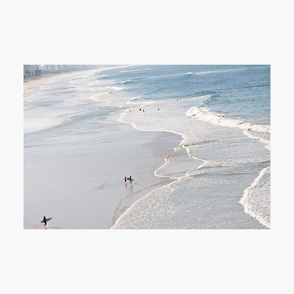 Heading for the Surf Photographic Print