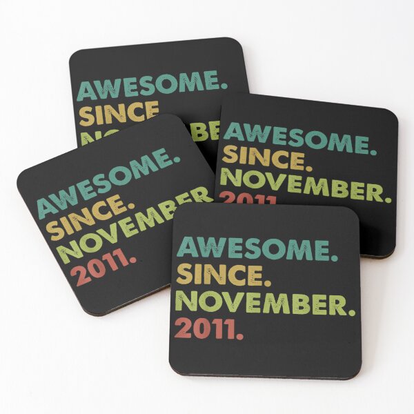 Item preview, 11 Years Old Awesome Since November 2011 11th Birthday Gifts designed and sold by Jonathanhagerst.
