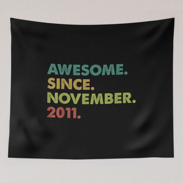 Item preview, 11 Years Old Awesome Since November 2011 11th Birthday Gifts designed and sold by Jonathanhagerst.