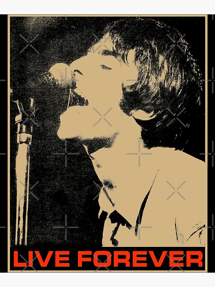 "Great Model Male Liam Musician Gallagher Gifts Movie Fans" Poster for