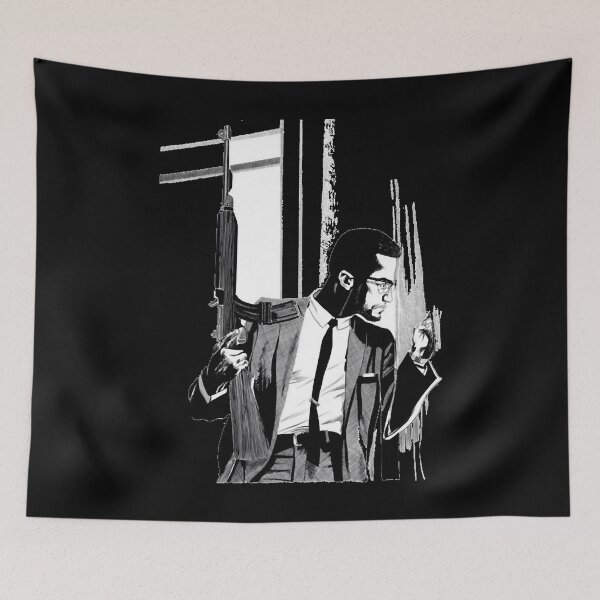 Item preview, The Malcolm X black heritage artwork Retro Vintage designed and sold by Jefflewis340.