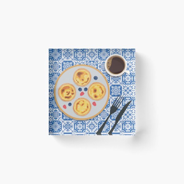 Item preview, Pastel De Nata Wall Art designed and sold by SurfolioPrints.