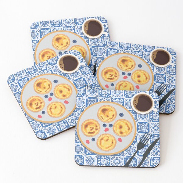 Item preview, Pastel De Nata Wall Art designed and sold by SurfolioPrints.