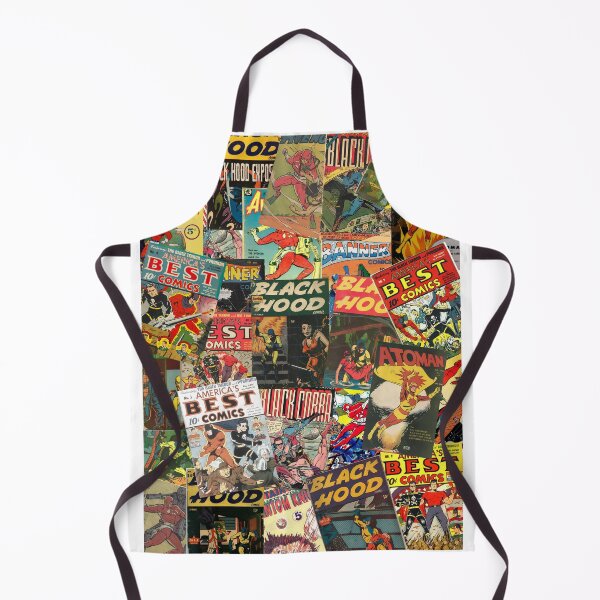 Item preview, VINTAGE COMIC BOOK SUPER HERO MOSAIC designed and sold by IslandBaneMerch.