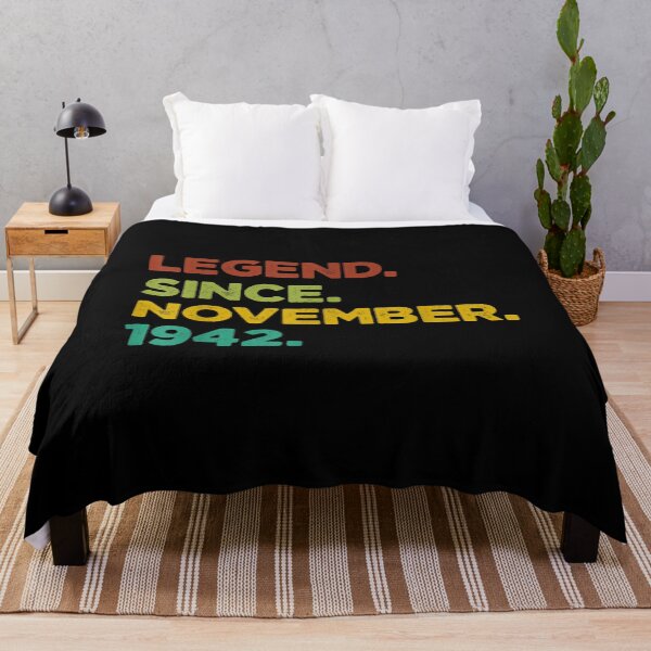 Item preview, 80 Years Old Gifts Legend Since November 1942 80th Birthday designed and sold by Holvasterlund.