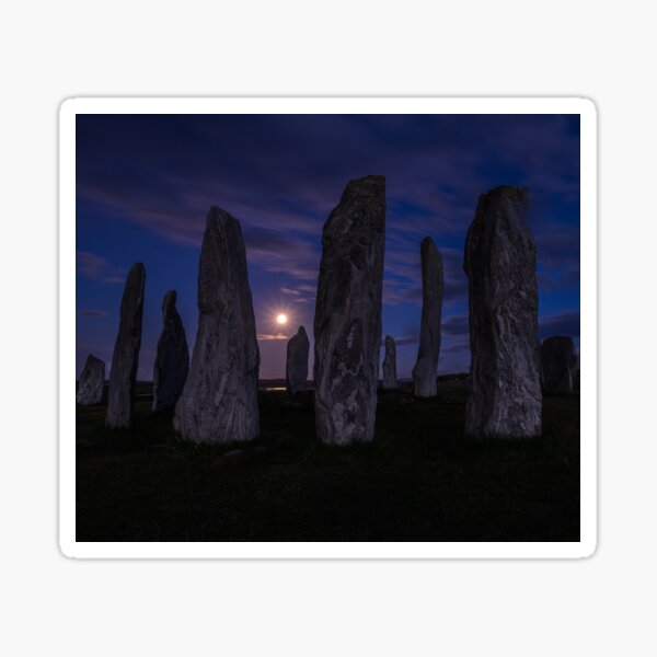 Blue Moon Callanish Sticker